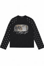 Script Star Graphic Longsleeve
