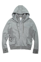 Heather Double Collar Jacket