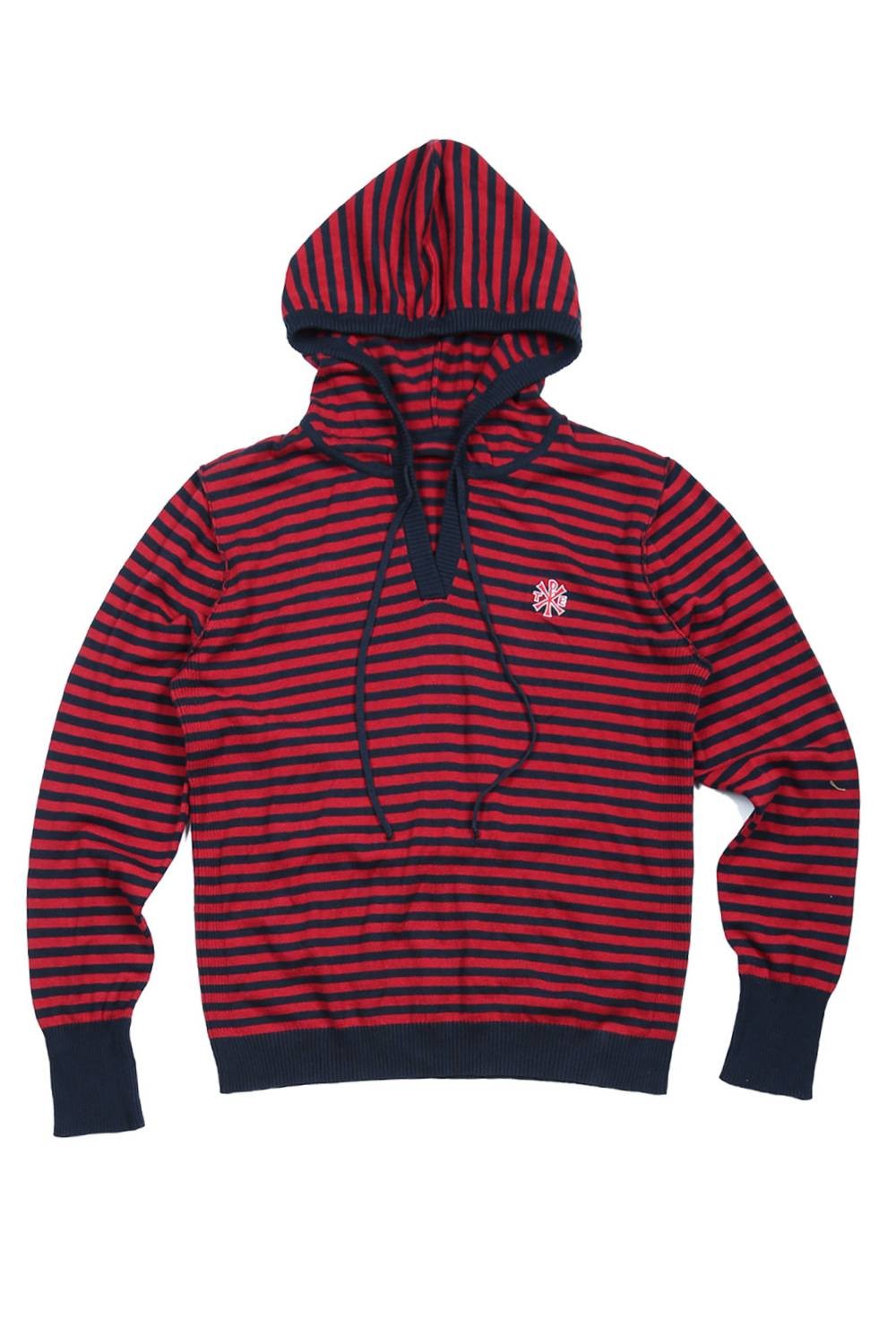 Redline Retro Striped Hoodie