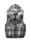 Winter Lodge Plaid Vest