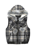 Winter Lodge Plaid Vest