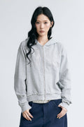 Chrome Letter Hooded Jacket