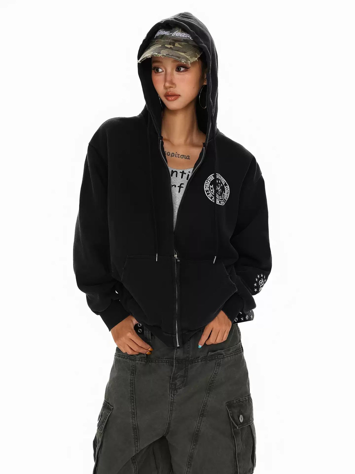 XPKAEAX zip hoodie